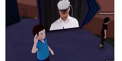 Babacan Metaverse'deki ilk siyasi mitingde konuştu: ‘Gençleri yeni dünyanın bilgi ve becerisiyle donatacağız’