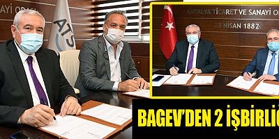 BAGEV'den 2 işbirliği