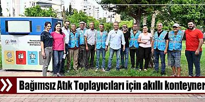 Bağımsız Atık Toplayıcıları için akıllı konteyner 