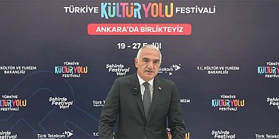 Bakan Ersoy başkentte startı verdi: Ankara Kültür Yolu Festivali başladı