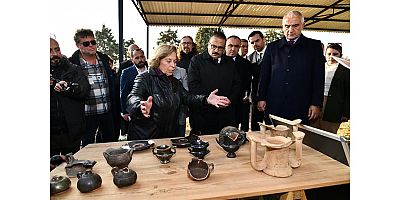 Bakan Mehmet Nuri Ersoy’dan Heraion Teikhos Antik Kenti Kazı Evine Önemli Ziyaret