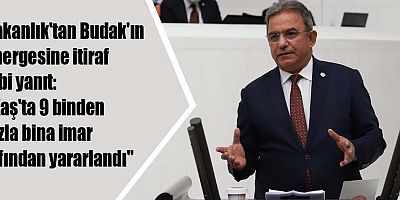 Bakanlık'tan Budak'ın önergesine itiraf gibi yanıt: 