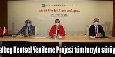 Balbey Kentsel Yenileme Projesi tüm hızıyla sürüyor