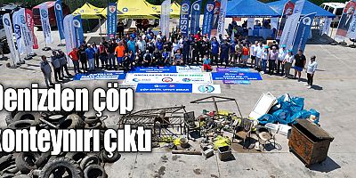 Balıkçı Barınağı’nda deniz dip temizliği 