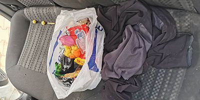 Balonların içinden uyuşturucu çıktı