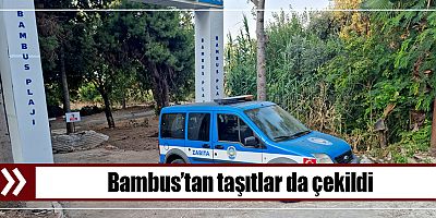Bambus’tan taşıtlar da çekildi