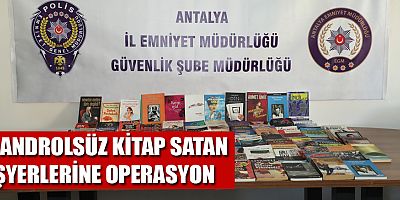 Bandrolsüz kitap satan işyerlerine operasyon