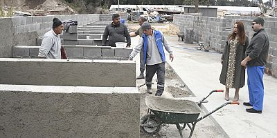 Barınakta iyileştirme çalışmaları yapılıyor