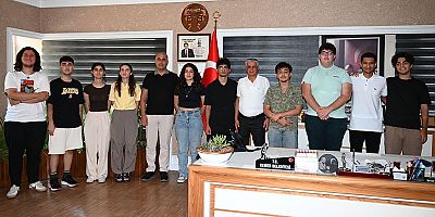 Başarılarını Başkan Topaloğlu ile paylaştılar