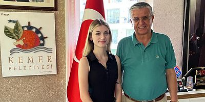 Başarısını Başkan Topaloğlu ile paylaştı