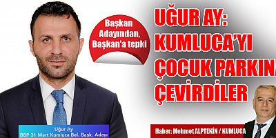 Başkan Adayından, Başkan'a tepki