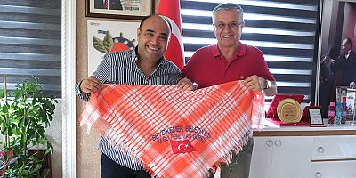 Başkan Akdenizli’den Başkan Topaloğlu’na ziyaret 