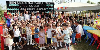 Başkan Amcadan Çocuk Günü sürprizi