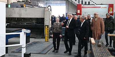 Başkan Başdeğirmen: Buradaki üretimi ve ihracatı görmekten çok mutluyum