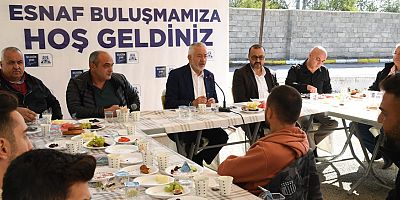 Başkan Başdeğirmen hal esnafıyla buluştu