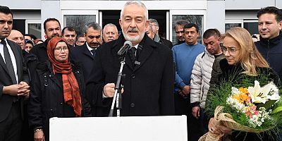 Başkan Başdeğirmen mesai arkadaşlarının sevgi seliyle karşılandı