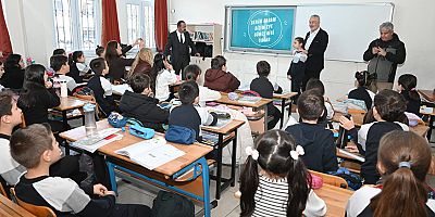 Başkan Başdeğirmen, minik Başkan Mercan’ın seçim sözünü yerine getirdi