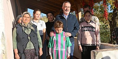 Başkan Başdeğirmen, Mısırlı köyündeki Yıldız ailesini ziyaret etti 