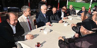 Başkan Başdeğirmen Sücüllü köyünde vatandaşlarla buluştu