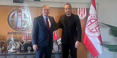 Başkan Bedri Yalçın’dan Antalyaspor Başkanı Sinan Boztepe’ye Teşekkür