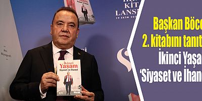 Başkan Böcek, 2. kitabını tanıttı