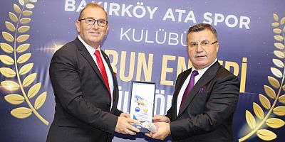 Başkan Böcek, 2022 Yılı Spor İnsanı Ödülü’ne layık görüldü