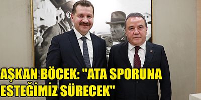 Başkan Böcek, “Ata sporuna desteğimiz sürecek”