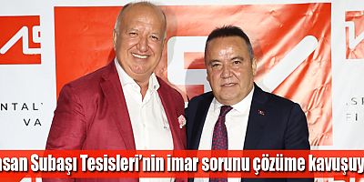 Başkan Böcek’e Antalyaspor Vakfı’ndan planlama teşekkürü