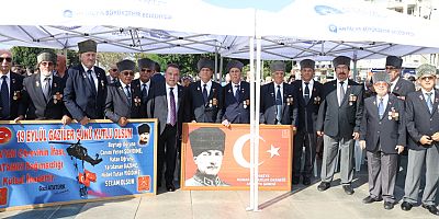 Başkan Böcek Gaziler Günü’nü kutladı