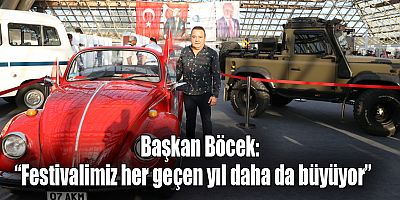 Başkan Böcek HobiFest 2022’yi ziyaret etti