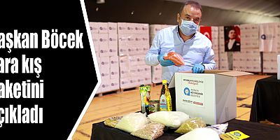 Başkan Böcek kara kış paketini açıkladı