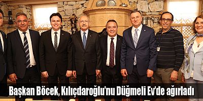 Başkan Böcek, Kılıçdaroğlu’nu Düğmeli Ev’de ağırladı