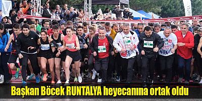 Başkan Böcek RUNTALYA heyecanına ortak oldu