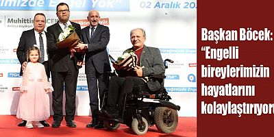 Başkan Böcek, Sakatlar Derneği Başkanı Karavural’ı danışman atadı