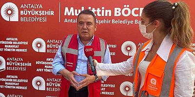 Başkan Böcek, ‘Siyasetin yeri ve zamanı değil’