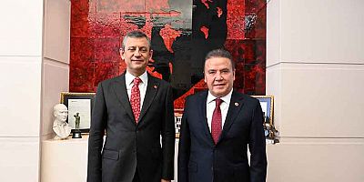Başkan Böcek’ten CHP lideri Özel’e ziyaret