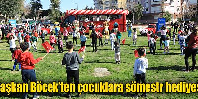 Başkan Böcek’ten çocuklara sömestr hediyesi