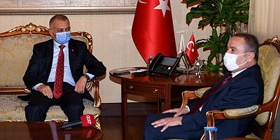 Başkan Böcek’ten Vali Yazıcı’ya Teşekkür Ziyareti