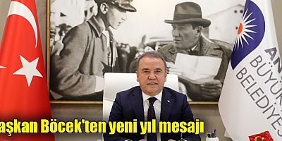 Başkan Böcek'ten yeni yıl mesajı