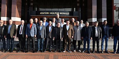 Başkan Böcek ulaşım esnafıyla bir araya geldi