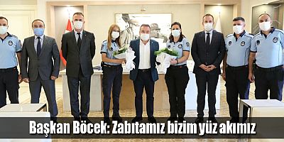 Başkan Böcek Zabıta Haftası’nı kutladı
