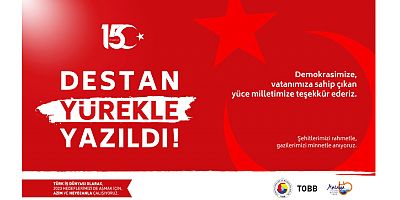 Başkan Çandır'dan 15 Temmuz mesajı