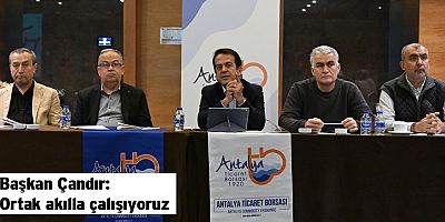 Başkan Çandır: Ortak akılla çalışıyoruz