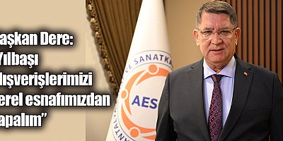 Başkan Dere: “Yılbaşı alışverişlerimizi yerel esnafımızdan yapalım”