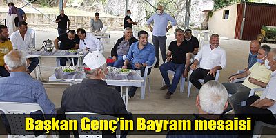 Başkan Genç’in Bayram mesaisi