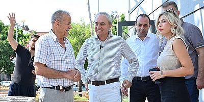 Başkan Kocagöz 112 Acil İstasyonu’nun inşaatını  denetledi