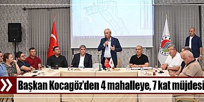 Başkan Kocagöz’den 4 mahalleye