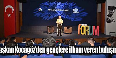 Başkan Kocagöz’den gençlere ilham veren buluşma