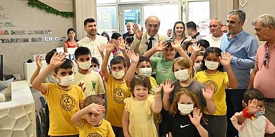 Başkan Kocagöz’den minik kalplere sıcak dokunuş