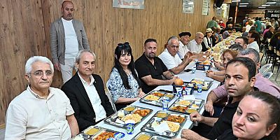 Başkan Kocagöz yas lokmasını paylaştı